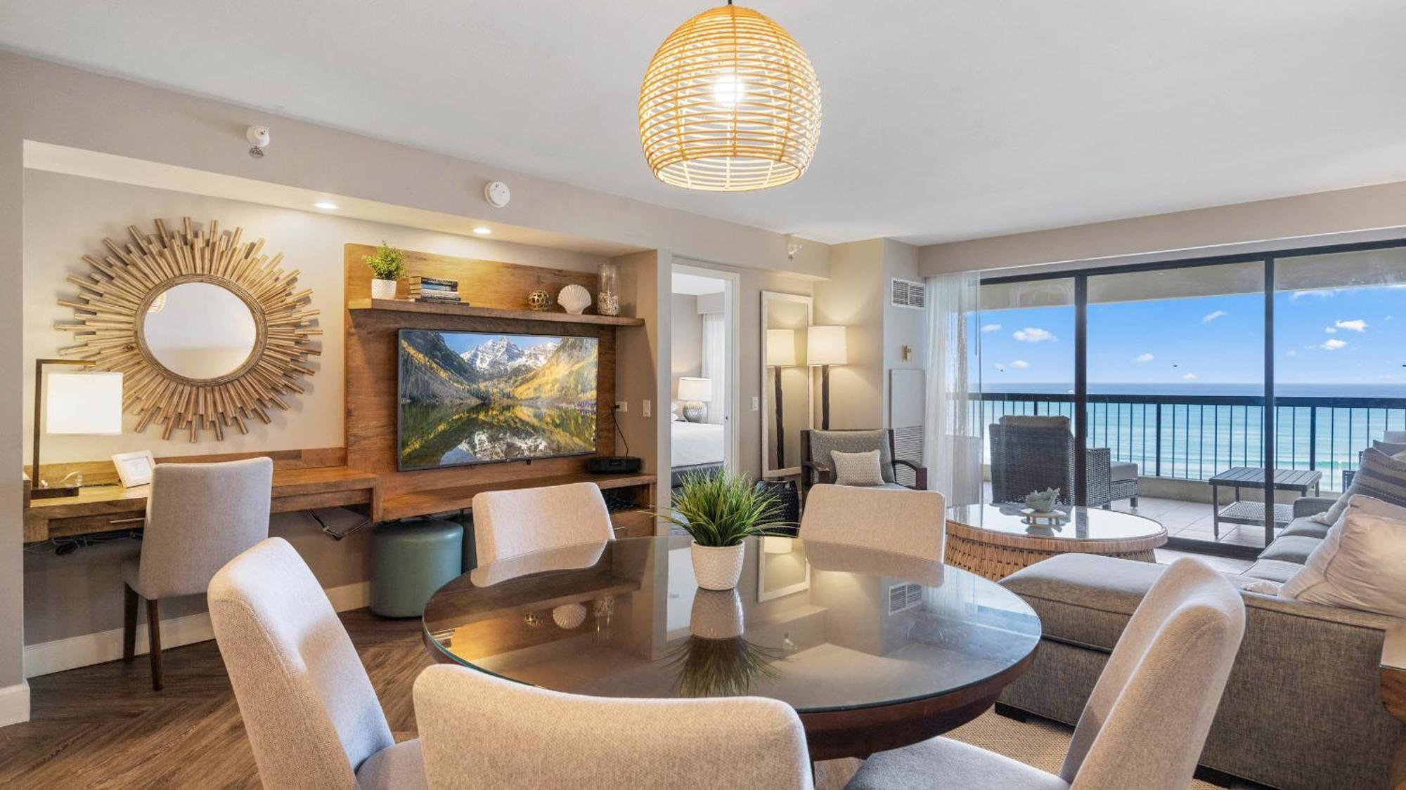 Luxury Oceanfront 2 Bedroom Apartment At Waikiki Beach Tower 호놀룰루 외부 사진